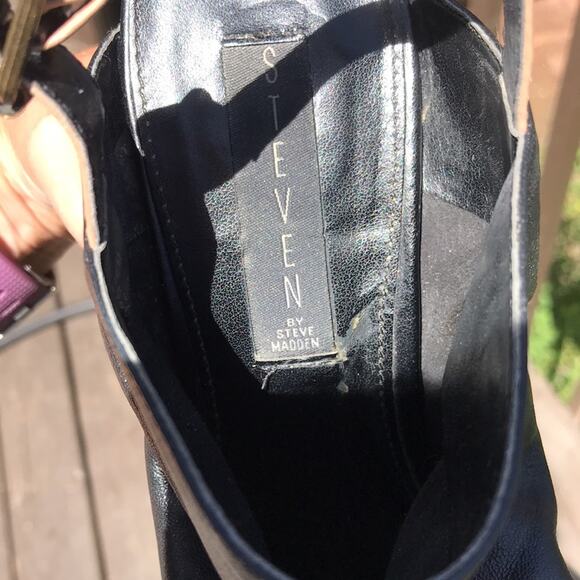 Steven by Steve Madden Saliem Slingback Block Heel Sandals Women's Size 9B - Picture 6 of 11